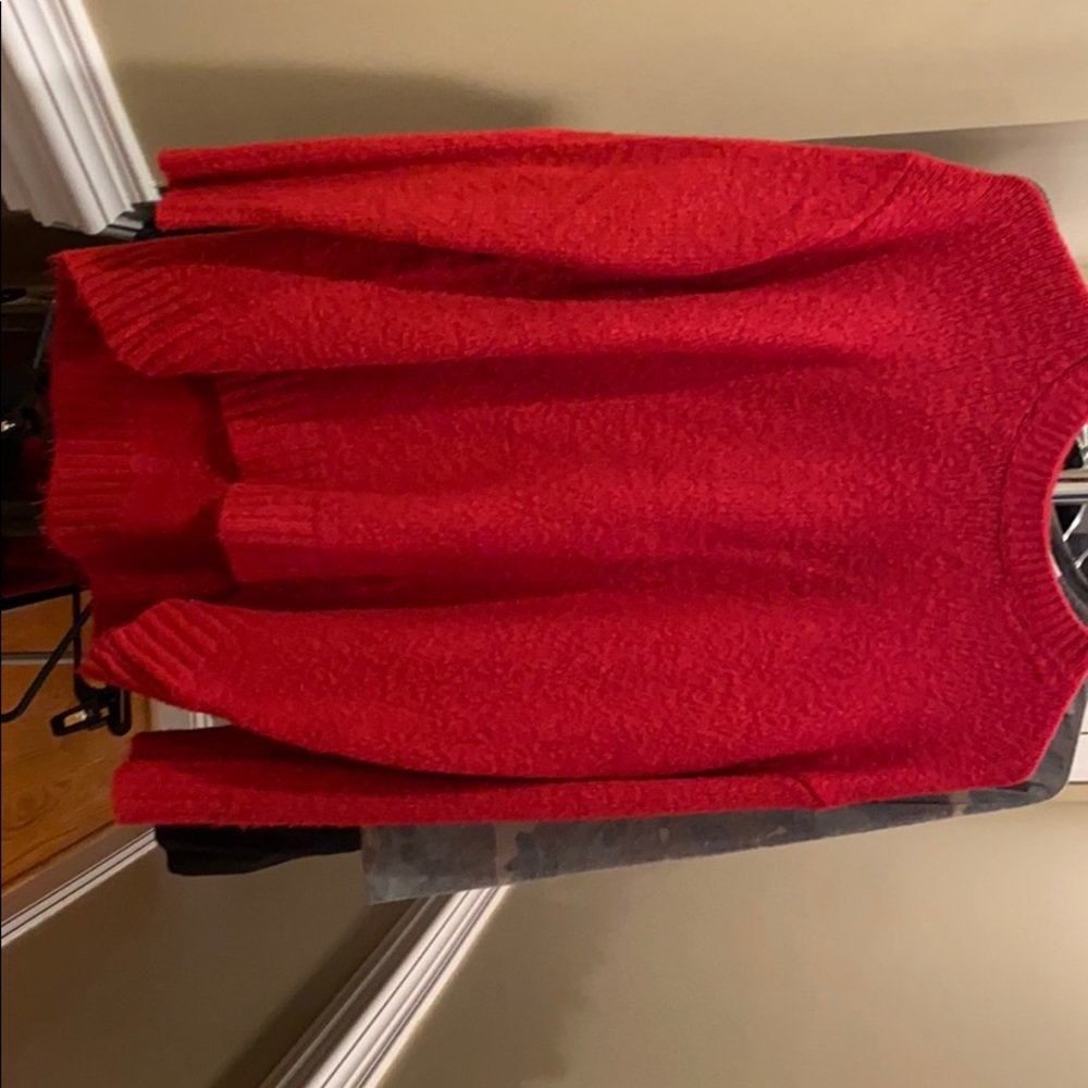 Red sweater